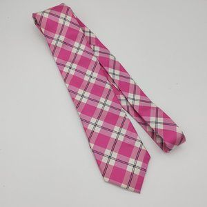 4 for $25 Sale Tommy Hilfiger Pink Plaid Tie
